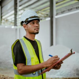 a construction foreman