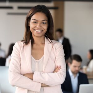 A confident project manager.